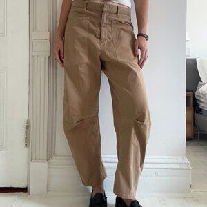 Nili Lotan Khaki Shon Pants